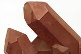 Tangerine Quartz Crystal Cluster - Brazil #212461-3